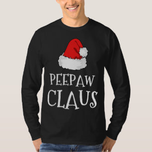 T-shirt Pee-Paw Claus Groupe Casquette de Noël Corresponda