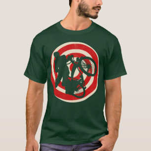 T-shirt Pee Wee Herman à vélo rétro