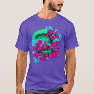 T-shirt PeekABoo Green and Pink