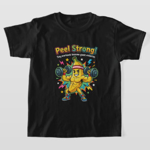 T-shirt Peel Strong ! – Motivation pour salle de sport à l