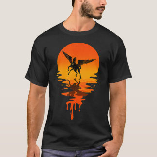 T-shirt Pegasus de style rétro vintage