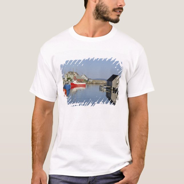 T-shirt Peggy's Cove, Nouvelle-Écosse, Canada (Devant)