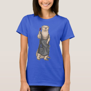T-shirt Peigne de coiffeur Otter