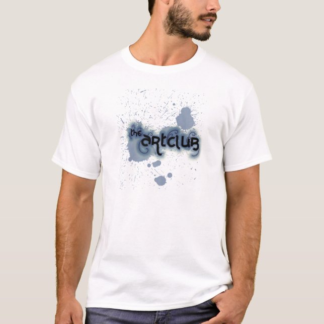 T-shirt Peignez la pièce en t d'éclaboussure (Devant)