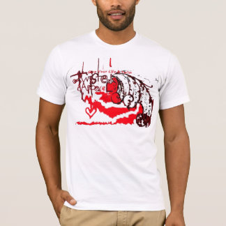 T-shirt peignez-le rouge
