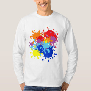 T-shirt Peignez l'éclaboussure