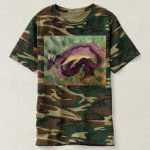 T-shirt peint Dragon
