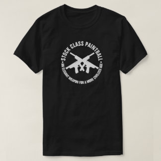 T-shirt PEINTBALL DE CLASSE stock