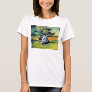 T-shirt Peintre au travail de Paul Cezanne, Beaux-arts vin