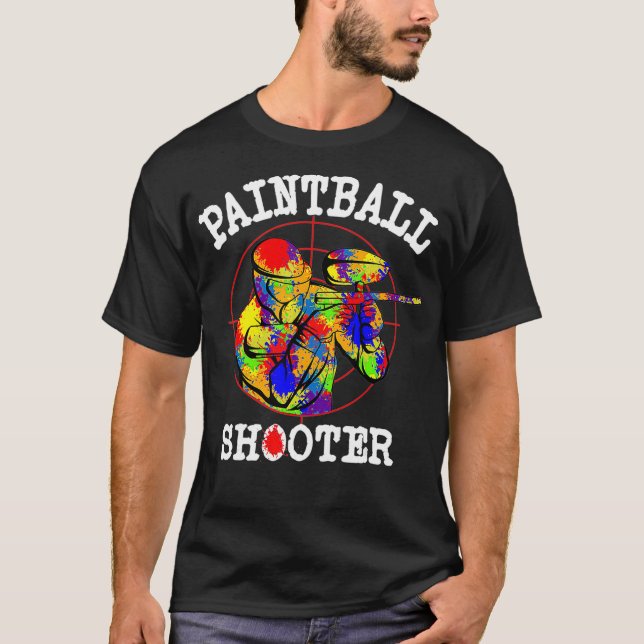 T-shirt Peintre-ball Peintres Sport tactique Master Shoo (Devant)