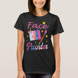 T-shirt Peintre de visage pour maquilleur