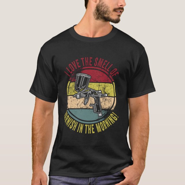 T-shirt Peintre de voiture (Devant)