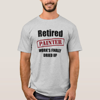 T-shirt Peintre retraité