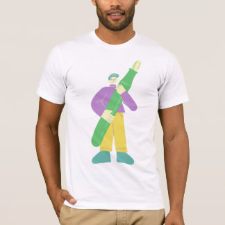 T-shirt peinture