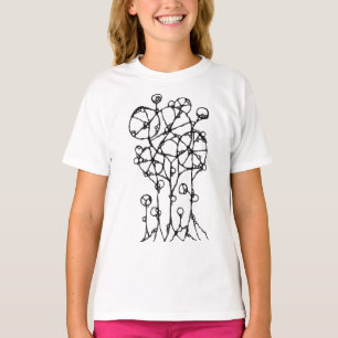 T-shirt Peinture à la main - Arbre Abstrait Groupe 1