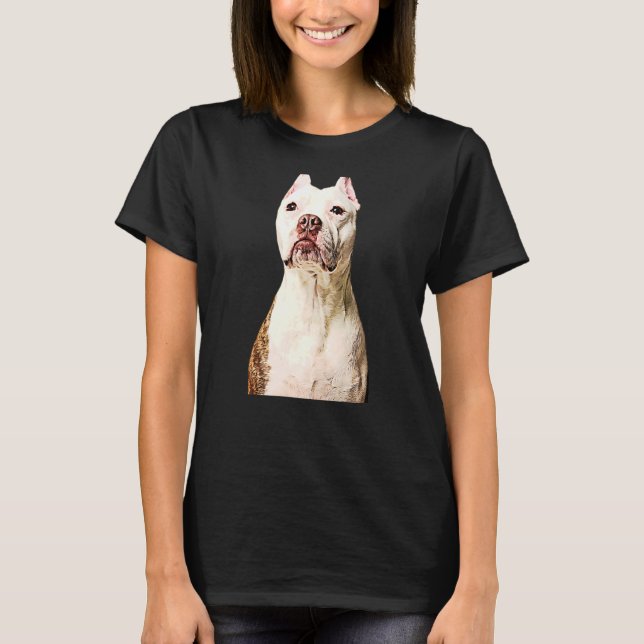 T-shirt Peinture À L'Huile Pour Maman De Chien Et Papa De  (Devant)