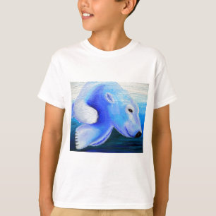 T-shirt Peinture à l'ours polaire