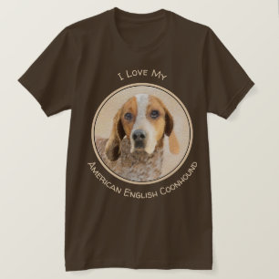 T-shirt Peinture américaine anglaise sur le terroir - Dog