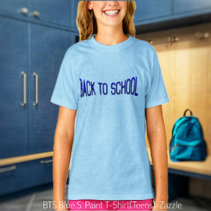 T-shirt Peinture BTS-Bleu S.Paint
