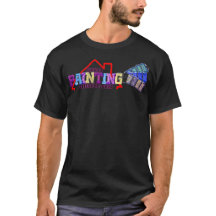 T-shirt Peinture colorée | Porte-peintre maison