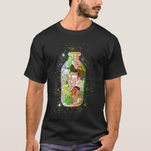 T-shirt Peinture Colorée Splash Différents Types De Chat E