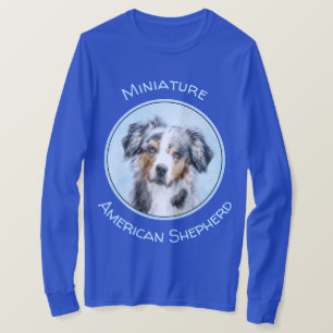 T-shirt Peinture de berger américaine miniature - L'art d