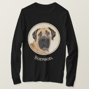 T-shirt Peinture de Boerboel - Art de chien original migno