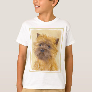 T-shirt Peinture de Cairn Terrier - Cute Original Chien Ar
