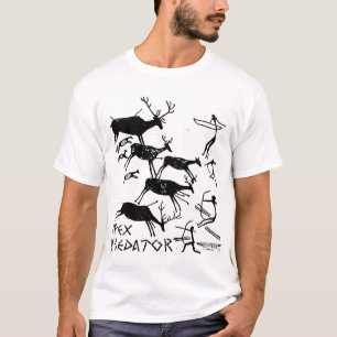 T-shirt Peinture de caverne prédatrice d'apex