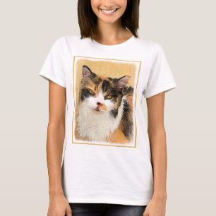 T-shirt Peinture de chat Calico - Cute Original Cat Art