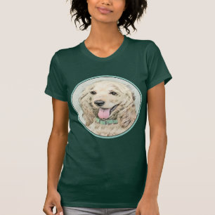 T-shirt Peinture de Cocker Spaniel Buff - Art de chien ori