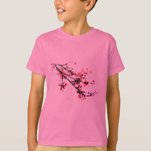 T-shirt Peinture de fleurs de cerisier