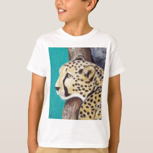 T-shirt Peinture de guépard