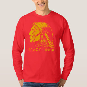 T-shirt Peinture de guerre folle de cheval