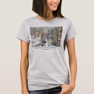 T-shirt Peinture de neige de Branson Fall Creek