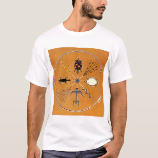 T-shirt Peinture de sable Tribal amérindien