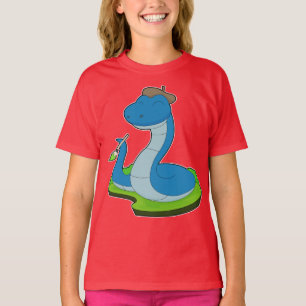 T-shirt Peinture de serpent Peinture