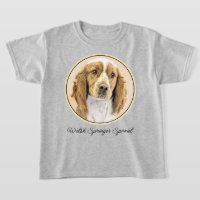 Peinture de Welsh Springer Spaniel - Art canin ori