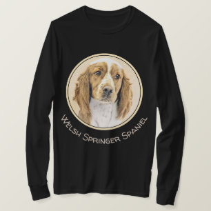 T-shirt Peinture de Welsh Springer Spaniel - Art canin ori