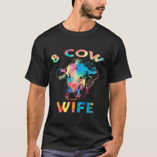 T-shirt Peinture d'idée v2 de femme de 8 vaches mormon lds