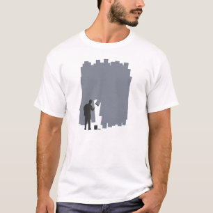 T-shirt Peinture d'un mur