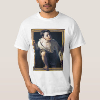 T-shirt Peinture « en Échappant de la critique »