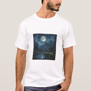 T-shirt peinture étonnante capturant l'essence d'un solita