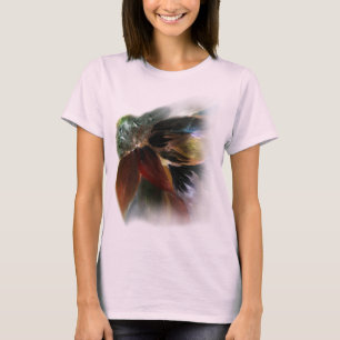 T-shirt Peinture florale Dahlia