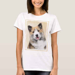T-shirt Peinture islandaise pour chien de mer - Art origin