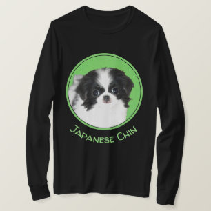 T-shirt Peinture japonaise de chiot - Art original de chie