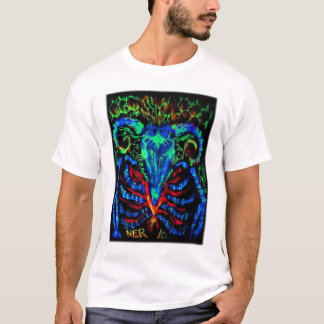 T-shirt Peinture légère noire 2
