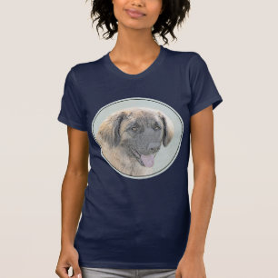 T-shirt Peinture Leonberger - Joli art original chien
