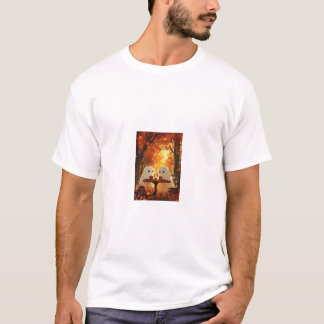 T-shirt Peinture numérique à l'huile de rendez-vous fantom