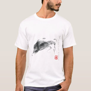 T-shirt Peinture originale Chine Rabbit Année Anniversaire